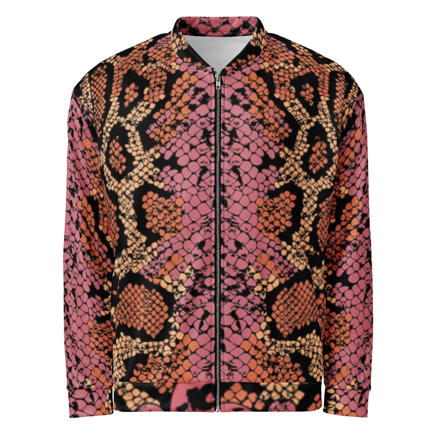 Leopard Print Bomber Jacket