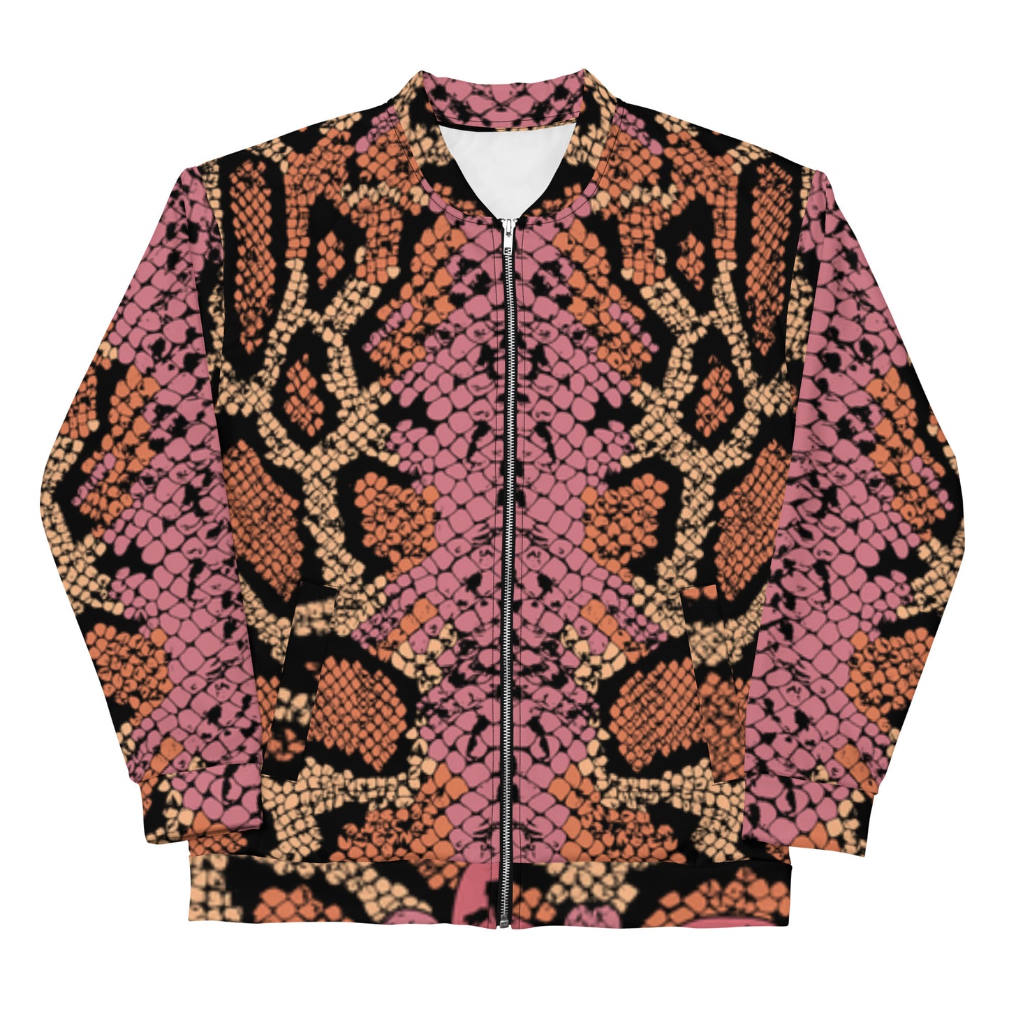 Leopard Print Bomber Jacket