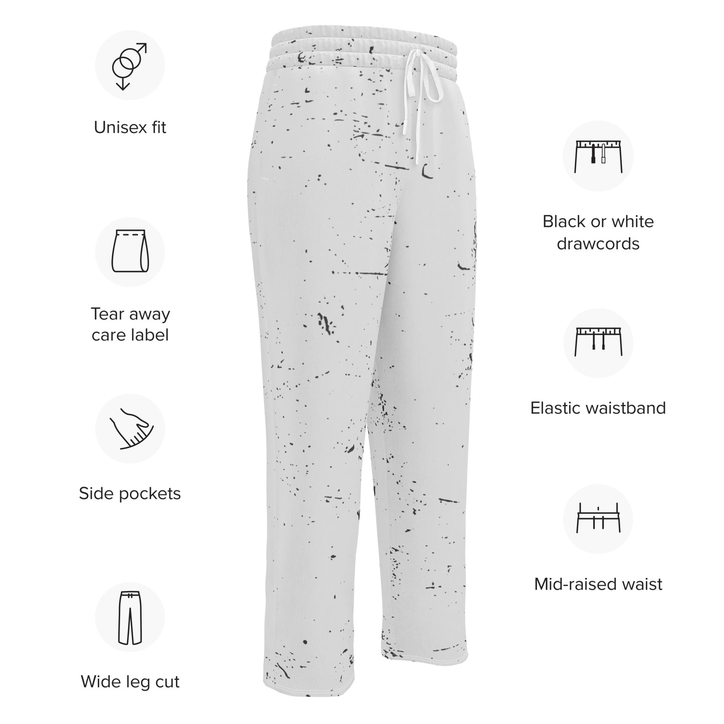 Wide-leg joggers