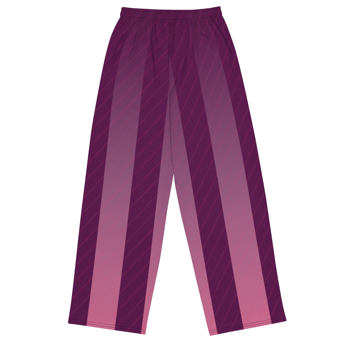 Purple wide-leg pants