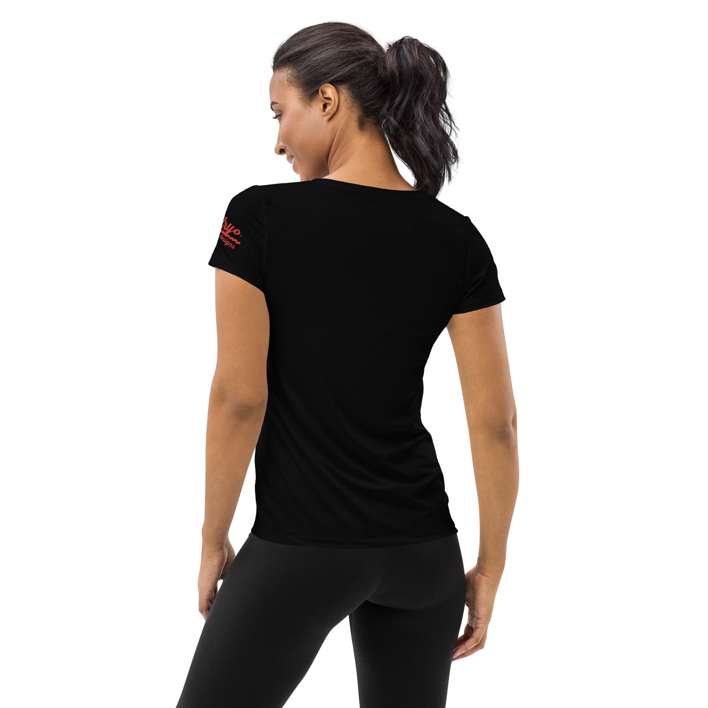 Hearth Print Women's Athletic T-shirt