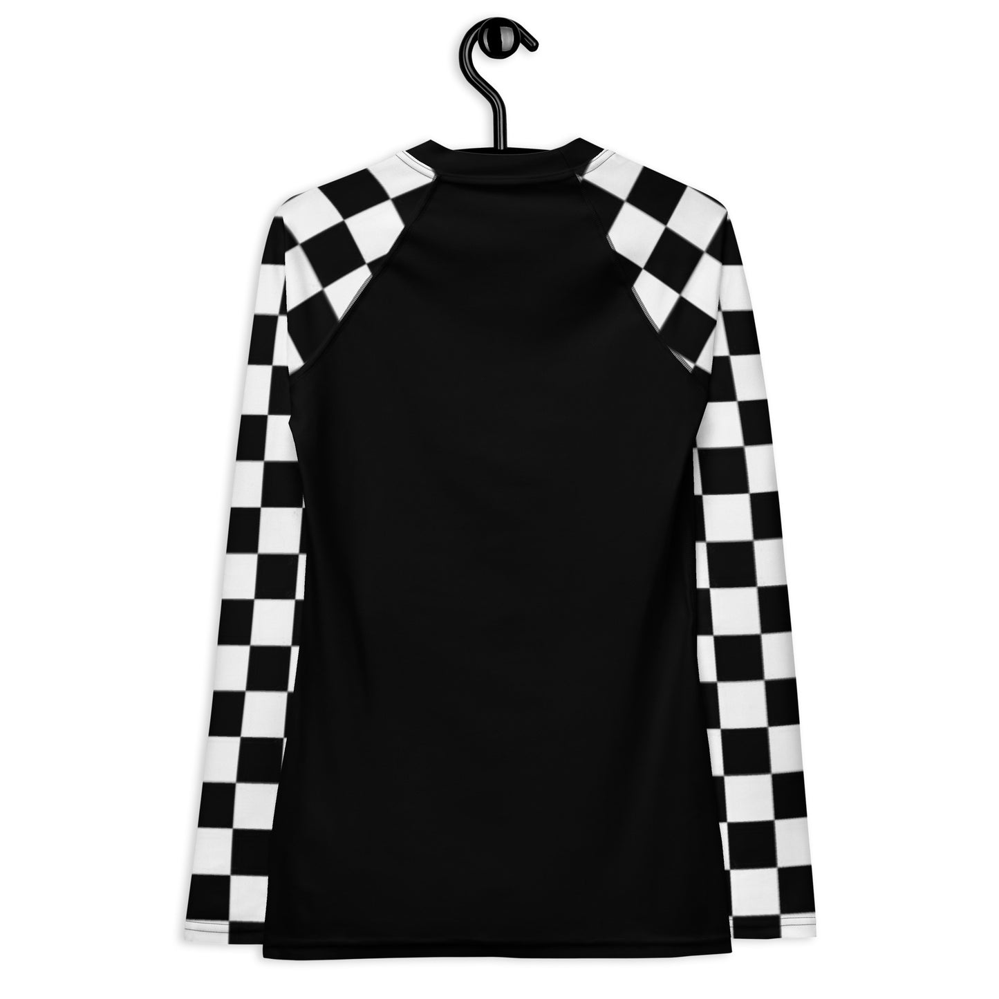 Women's Chequered Sleeve Rash Guard