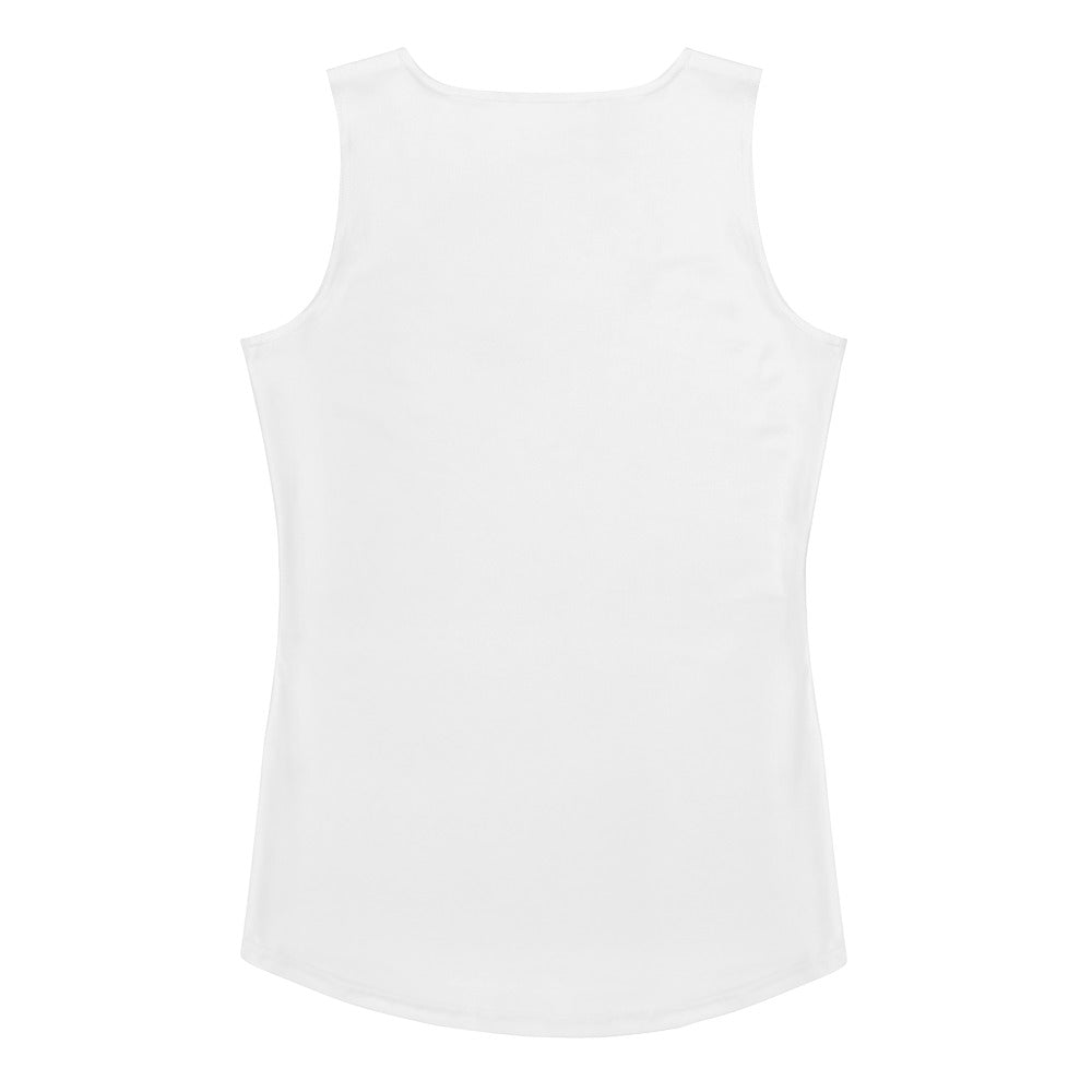 Sublimation Cut & Sew White Tank Top