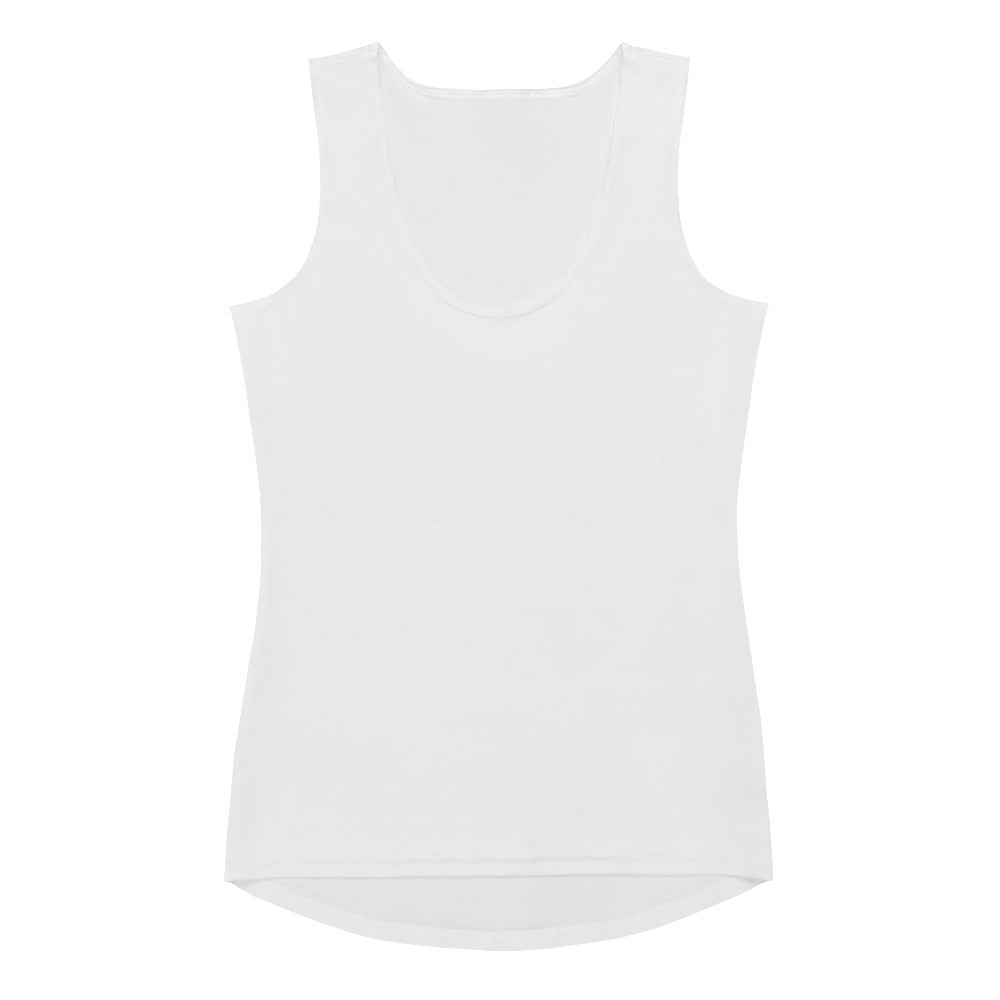 Sublimation Cut & Sew White Tank Top