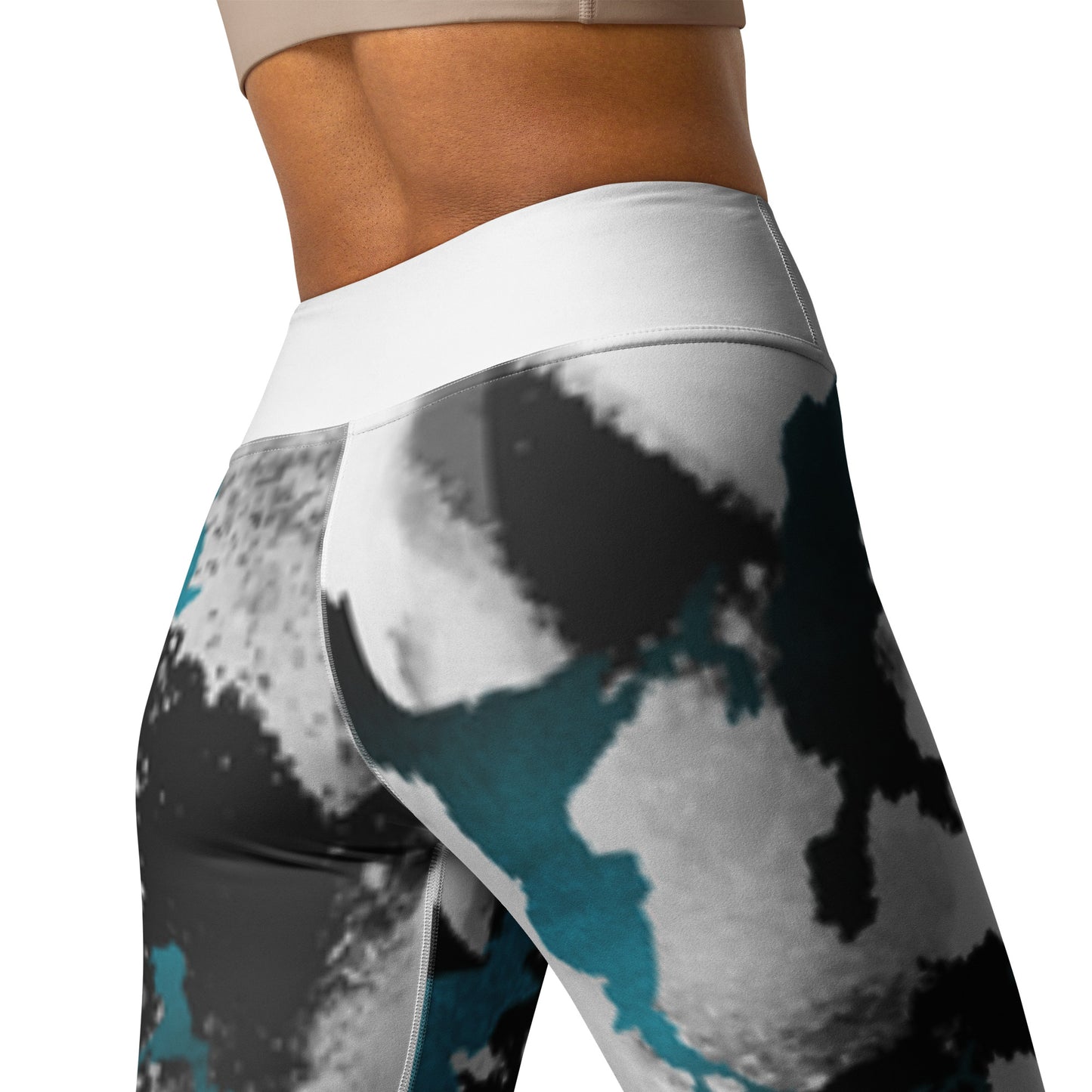 Graphic Harmony Yoga Leggings Raised Waistband