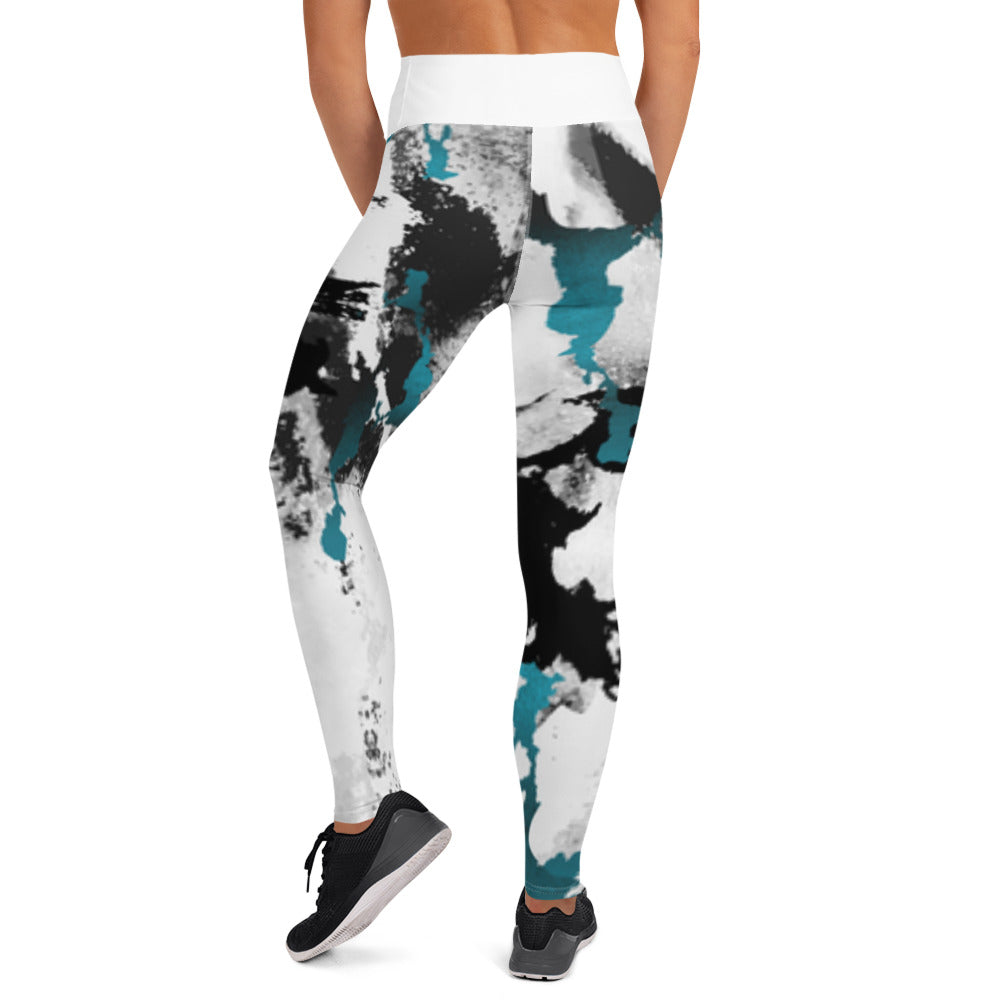 Graphic Harmony Yoga Leggings Raised Waistband