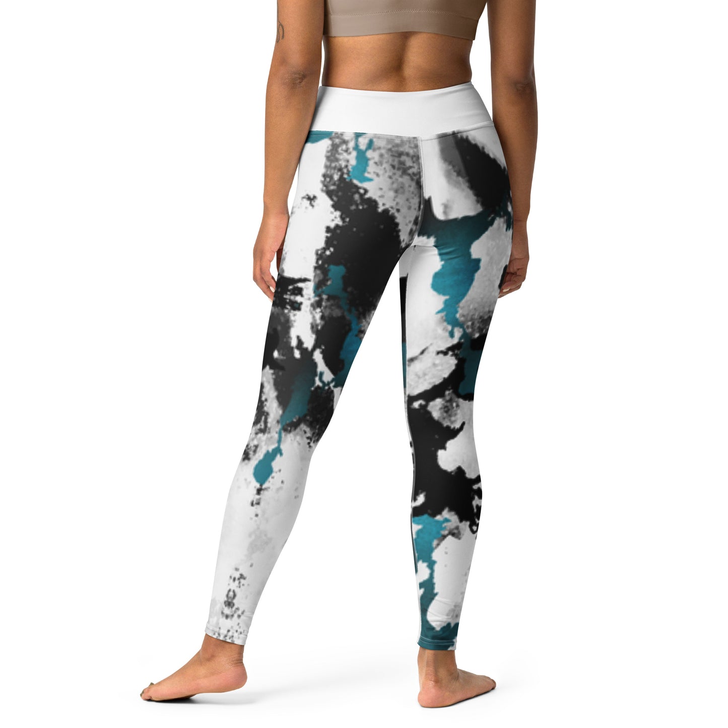 Graphic Harmony Yoga Leggings Raised Waistband