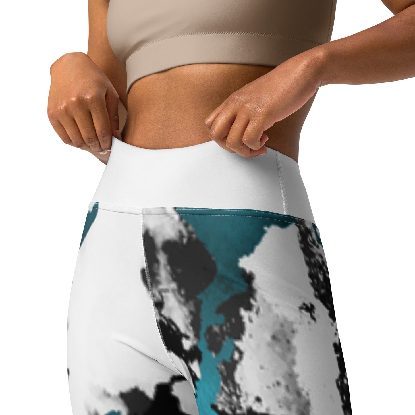 Graphic Harmony Yoga Leggings Raised Waistband