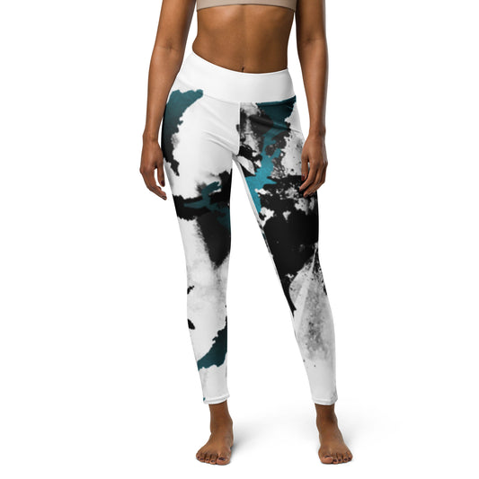 Graphic Harmony Yoga Leggings Raised Waistband