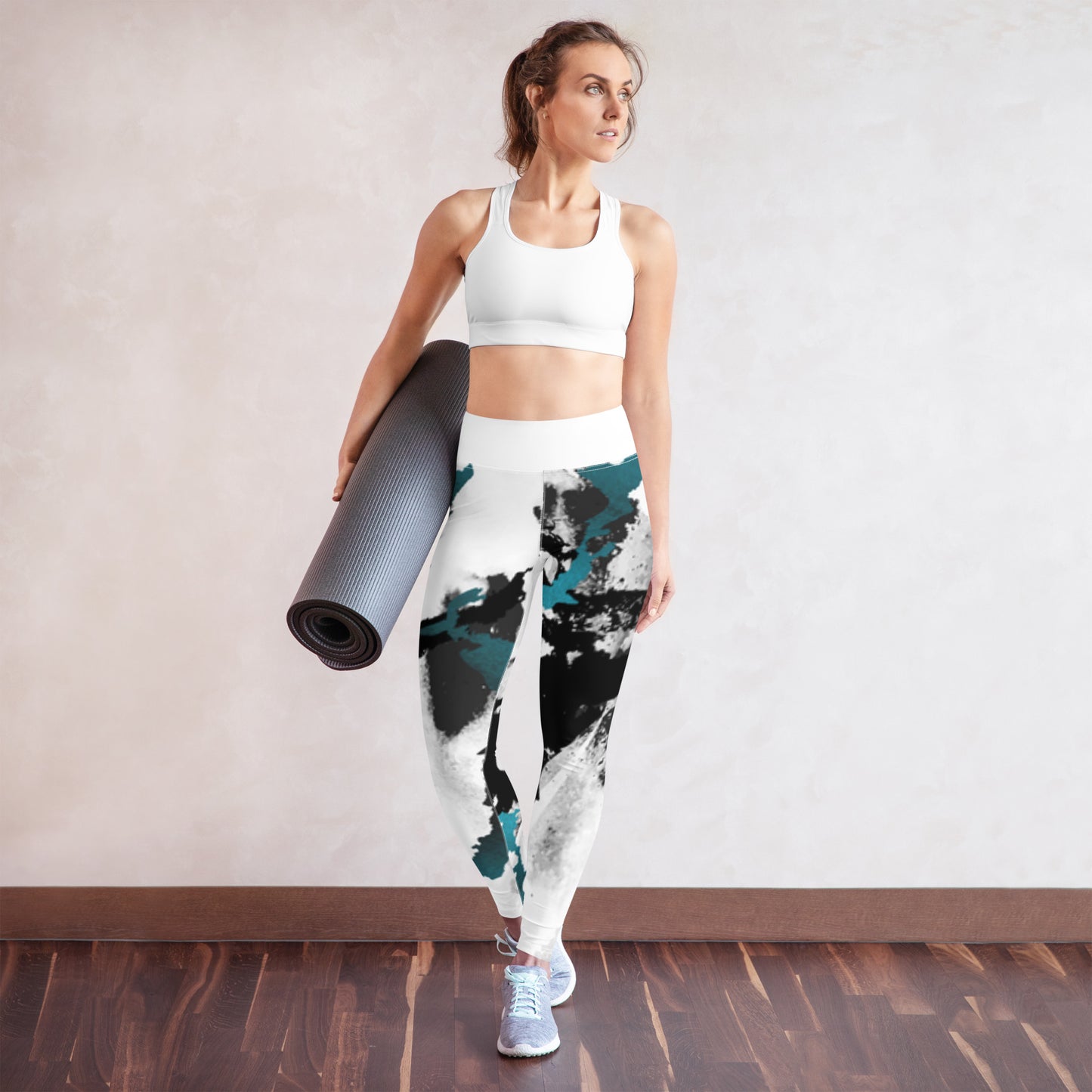 Graphic Harmony Yoga Leggings Raised Waistband