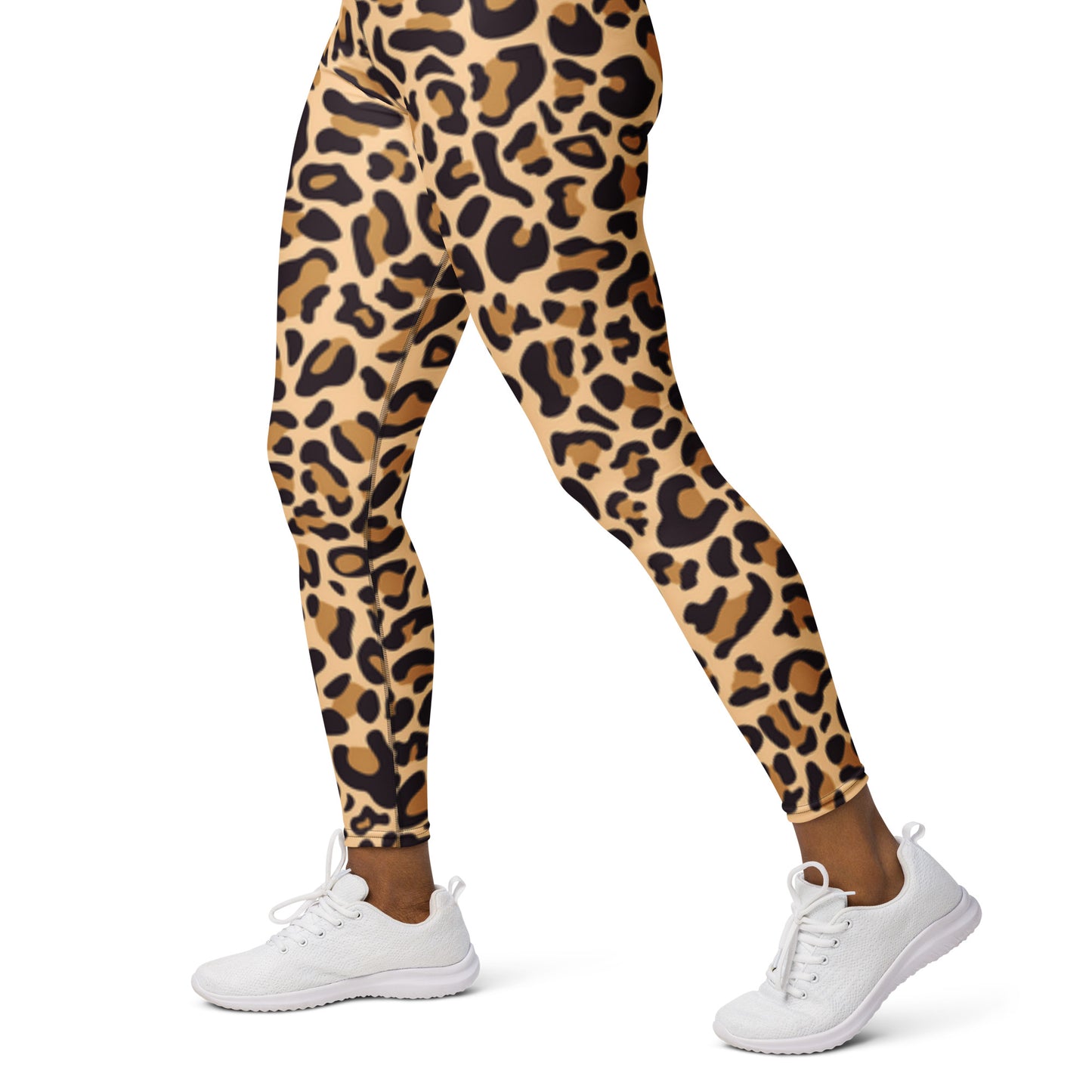 Leopard Raised Waist Yoga Leggings