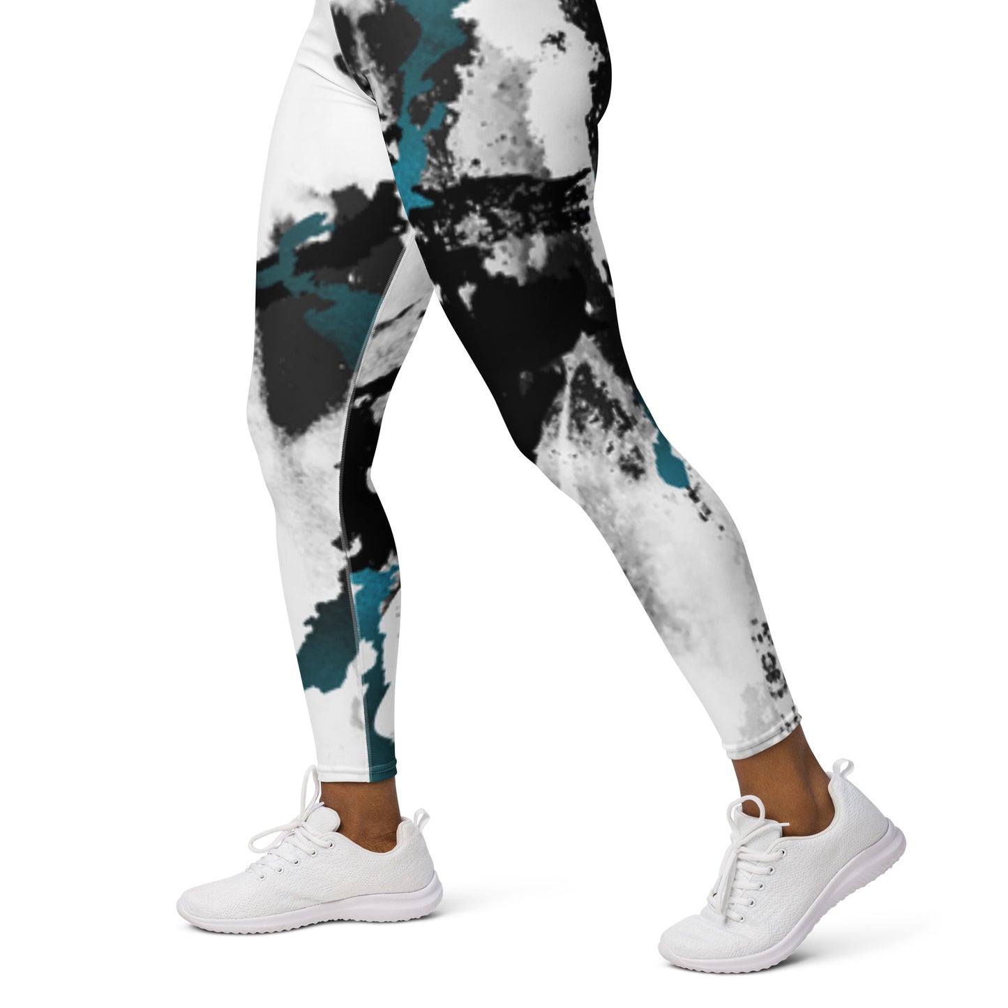 Graphic Harmony Yoga Leggings Raised Waistband