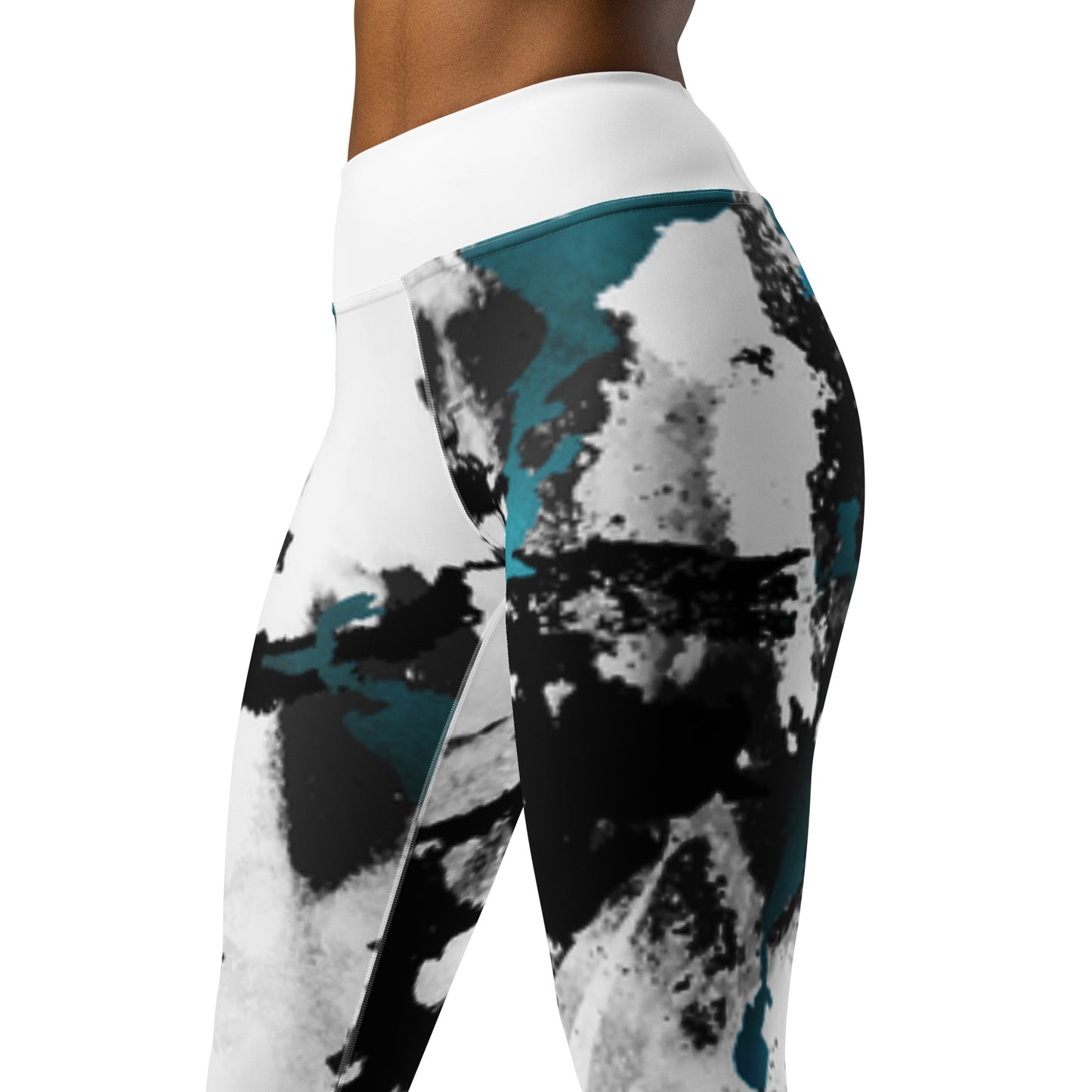 Graphic Harmony Yoga Leggings Raised Waistband