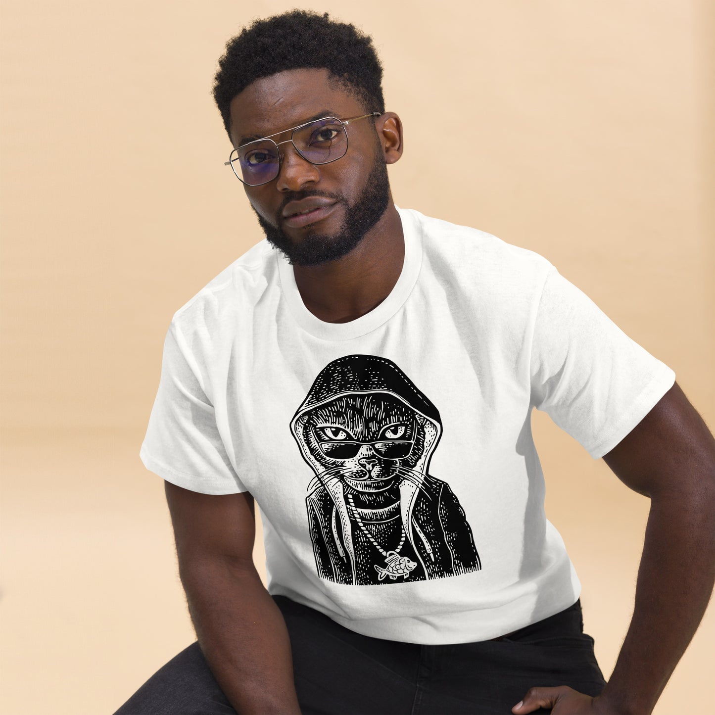 Men's cool cat classic tee