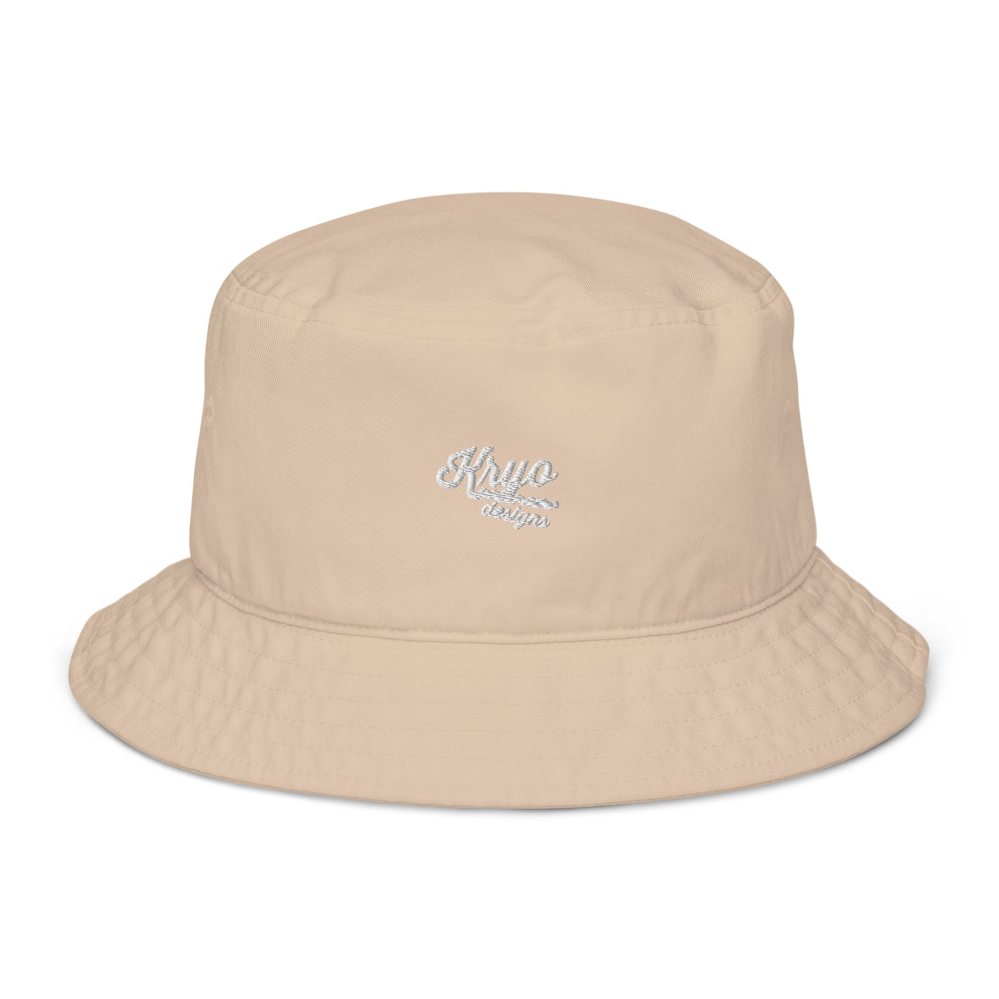 Organic stone bucket hat