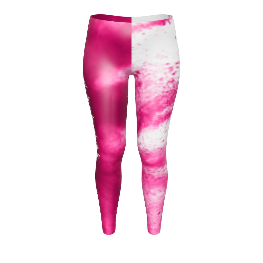 Iconic Pink Splash Leggings