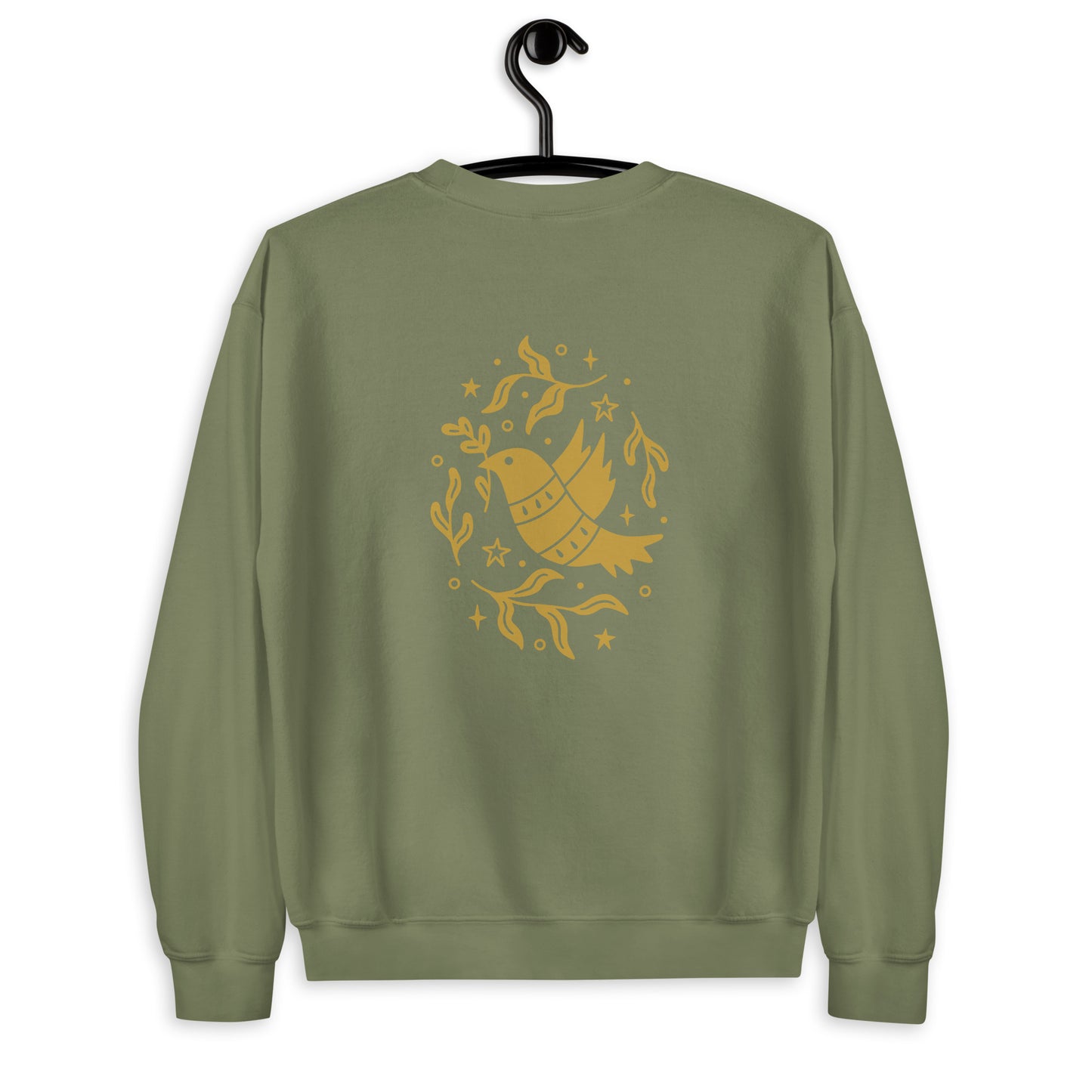 Bird Print Sweatshirt (7 colour options)