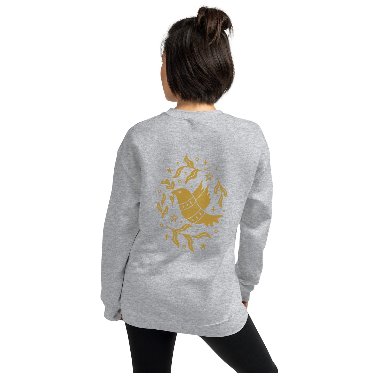 Bird Print Sweatshirt (7 colour options)