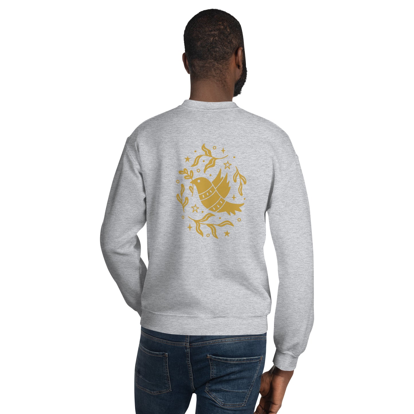 Bird  Print Sweatshirt (7 colour options)