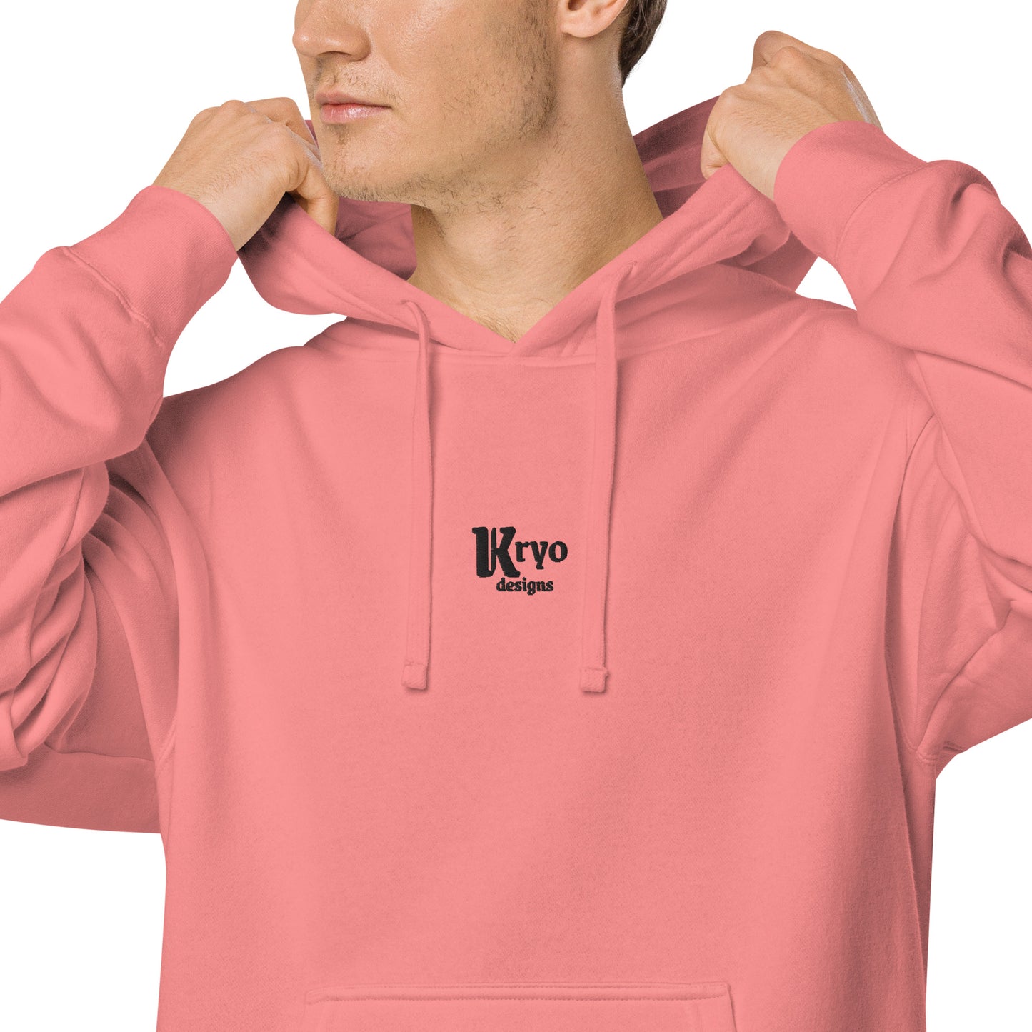 Men’s pigment-dyed hoodie