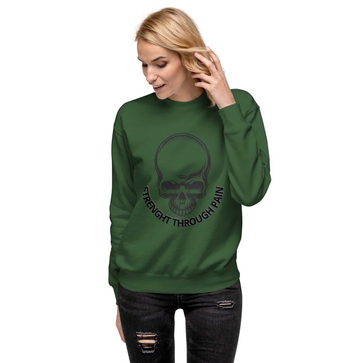 Women’s Premium Skull Sweatshirt