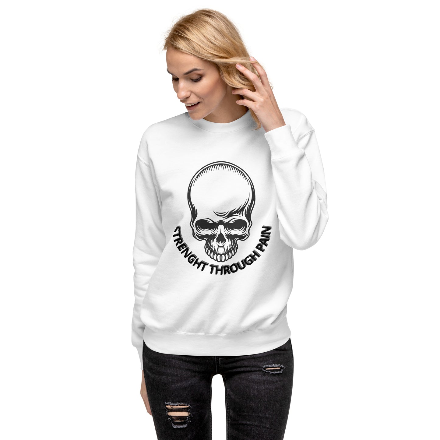 Women’s Premium Skull Sweatshirt