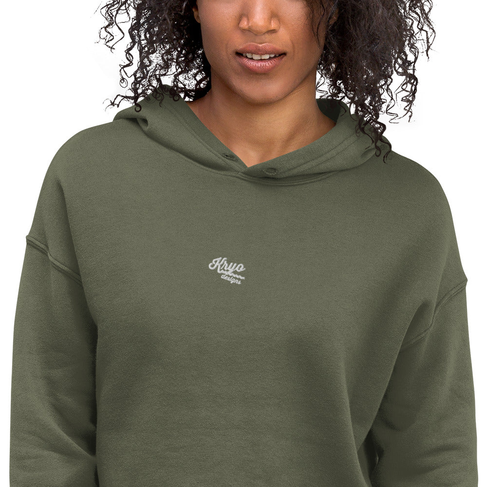 Crop Butterfly Hoodie