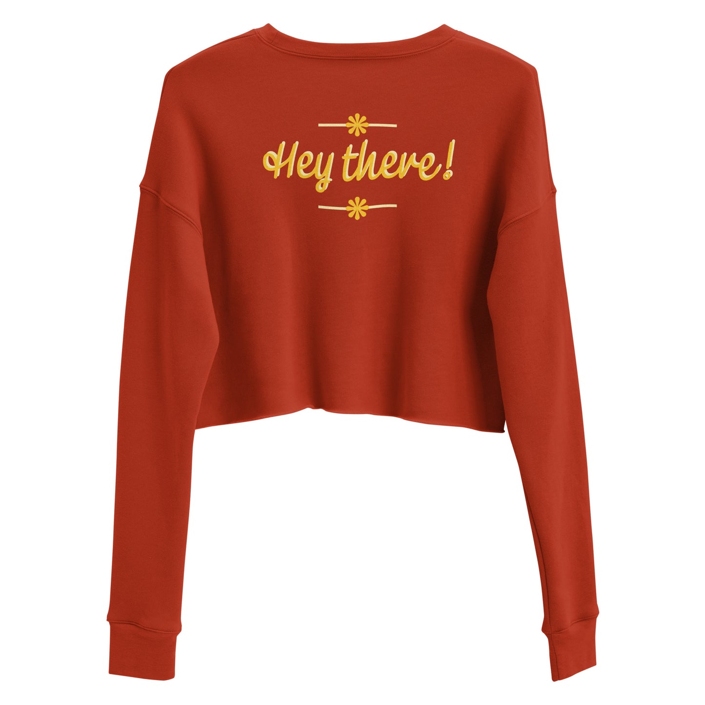 Hey There Crop Sweatshirt