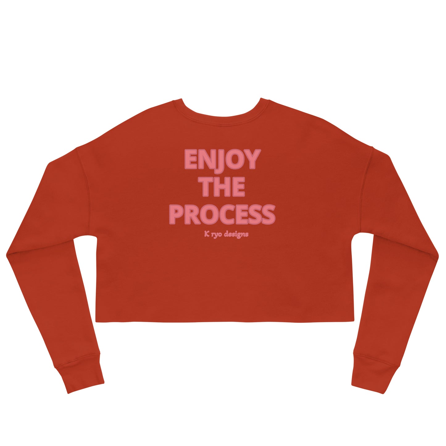 Enjoy The Process Crop Sweatshirt