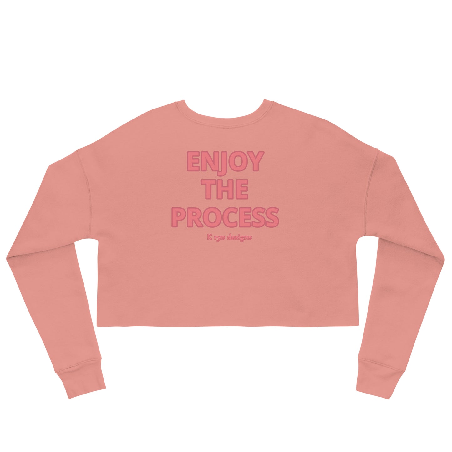 Enjoy The Process Crop Sweatshirt