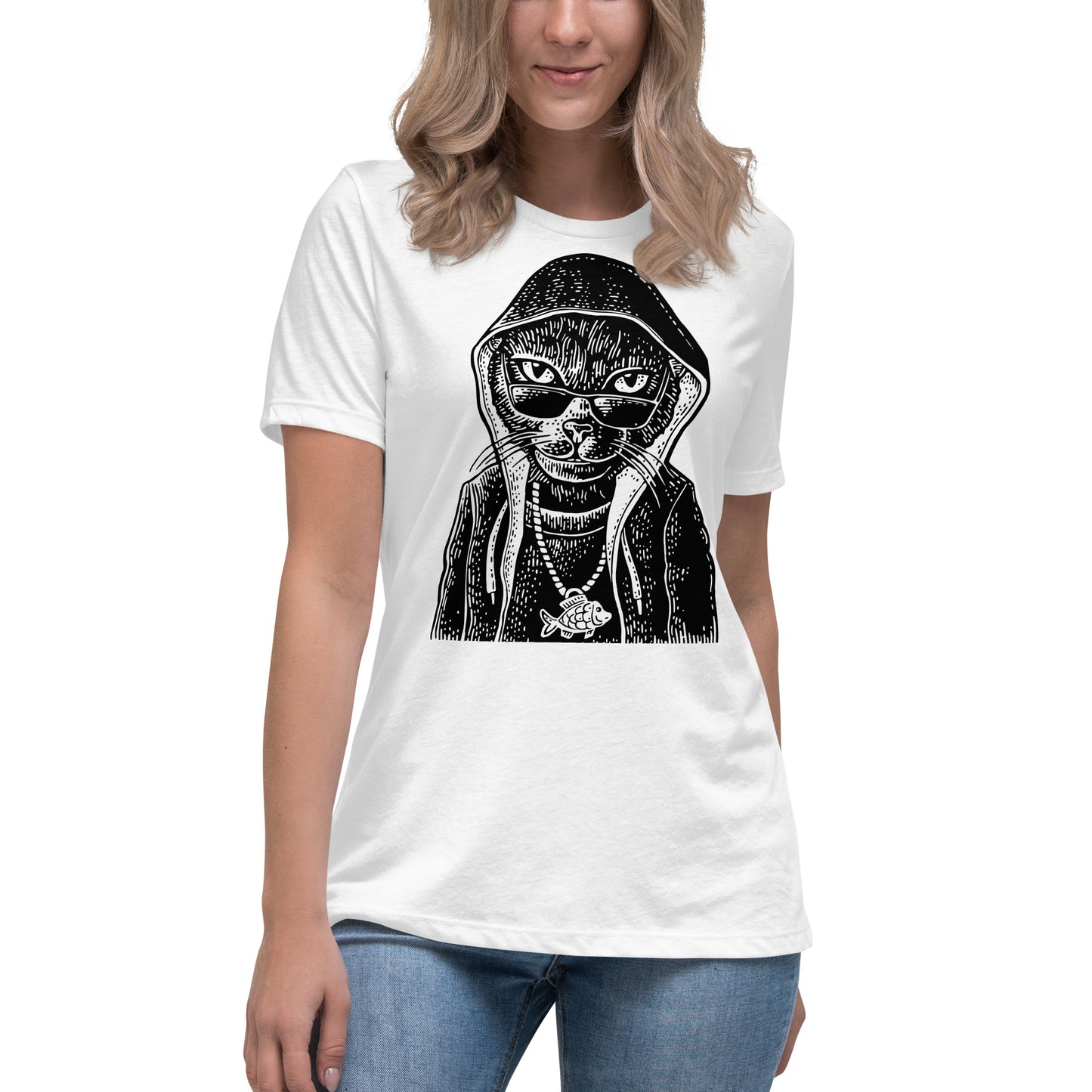 Women's Relaxed Cool Cat T-Shirt