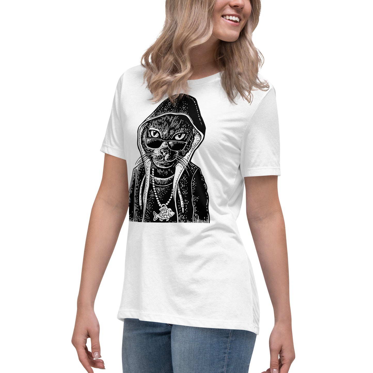 Women's Relaxed Cool Cat T-Shirt