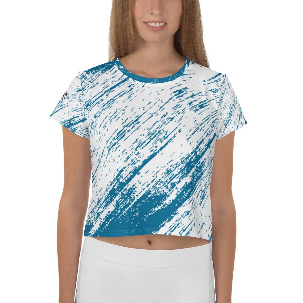 All-Over Print Crop Tee