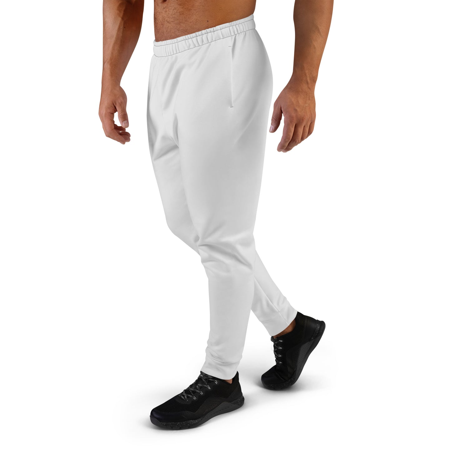 Men's White Joggers