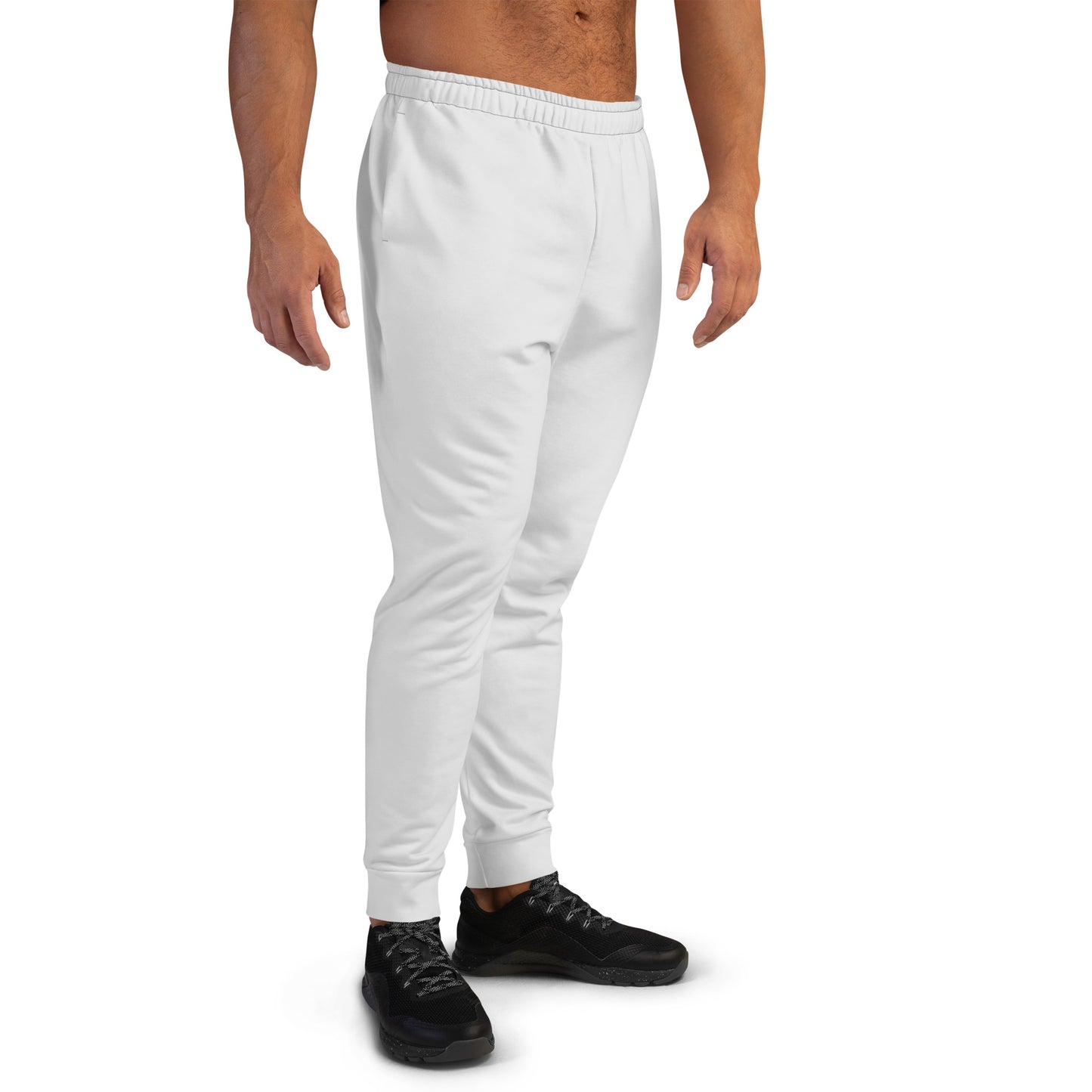 Men's White Joggers