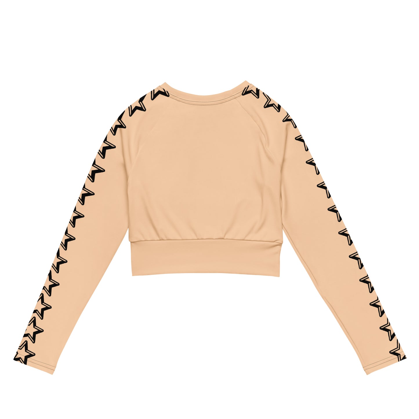 ICONIC recycled long-sleeve crop top