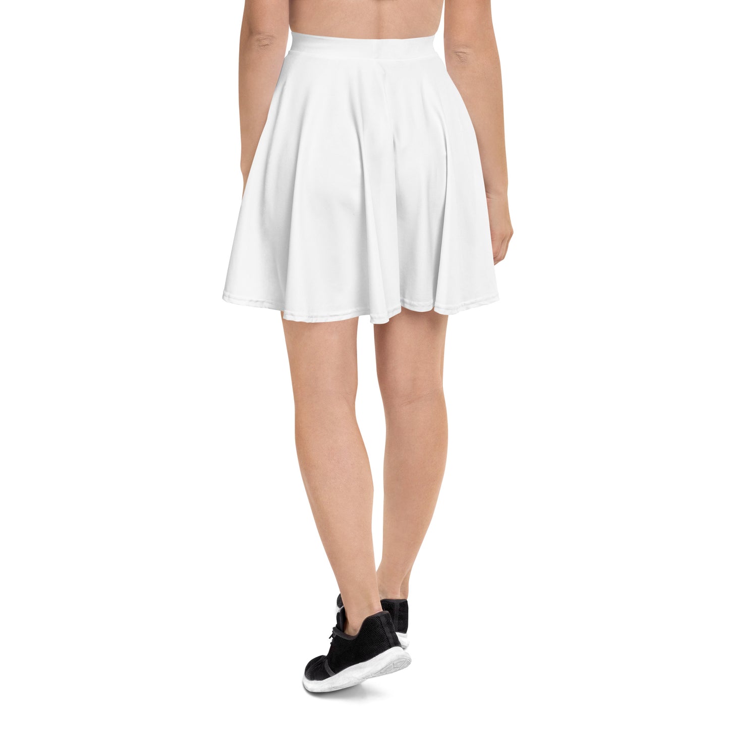 White Skater Skirt