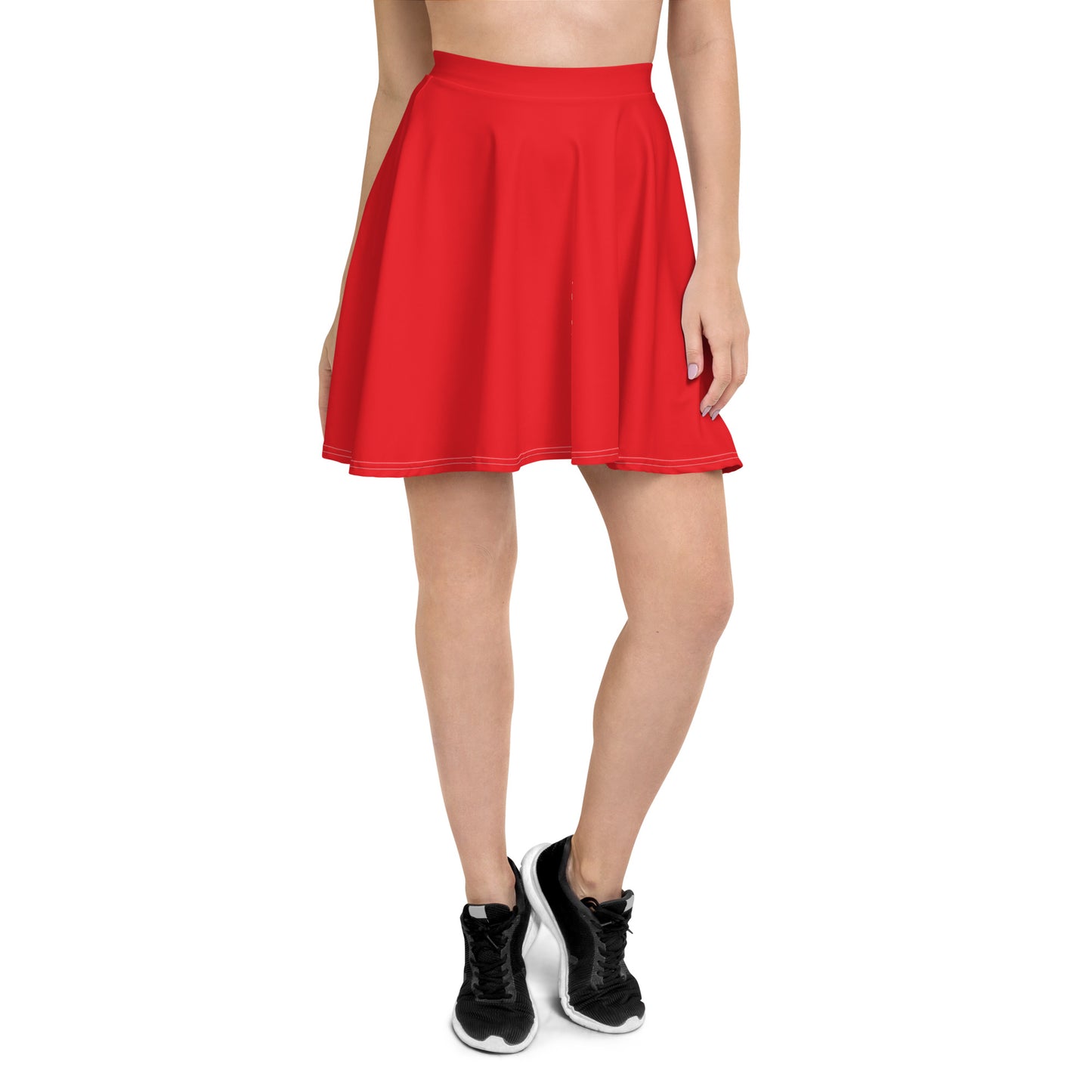 Red Skater Skirt