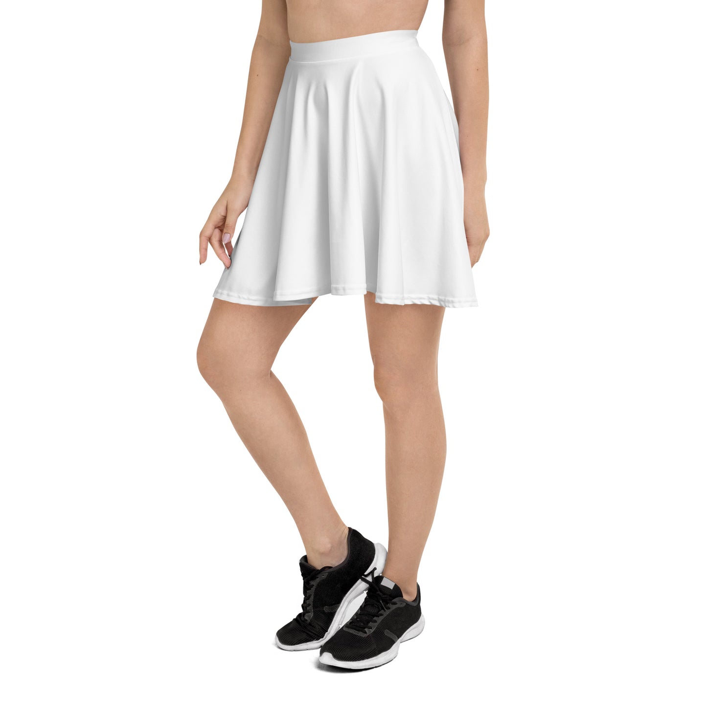 White Skater Skirt