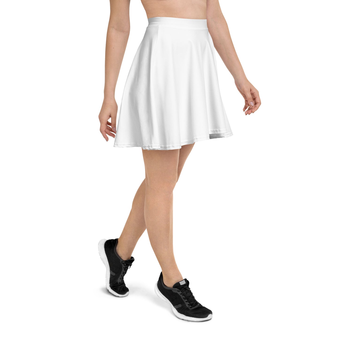 White Skater Skirt