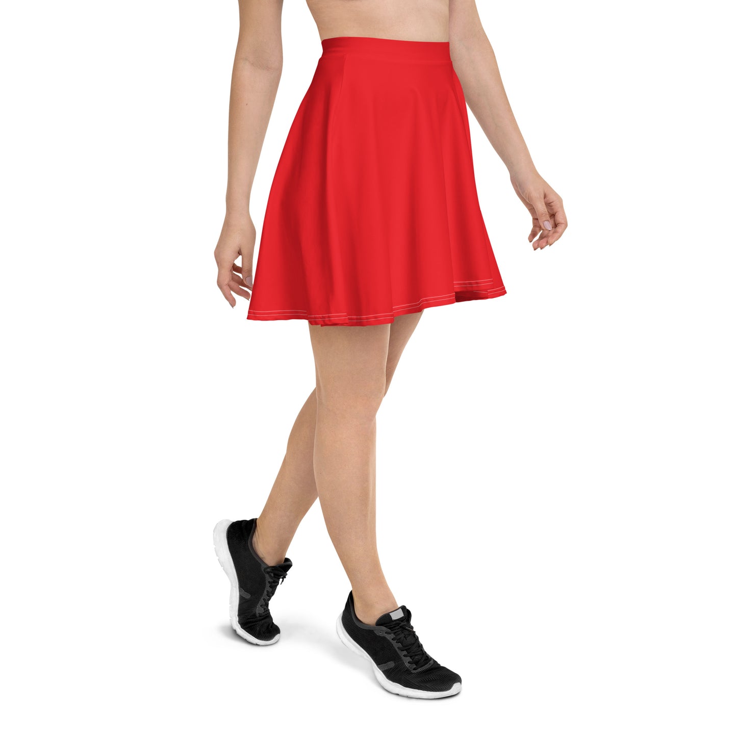 Red Skater Skirt