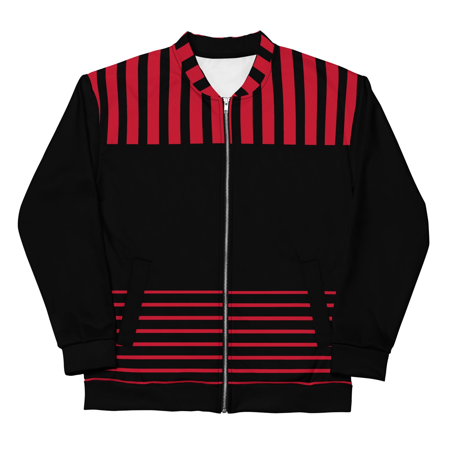 Bomber Jacket (red/black)