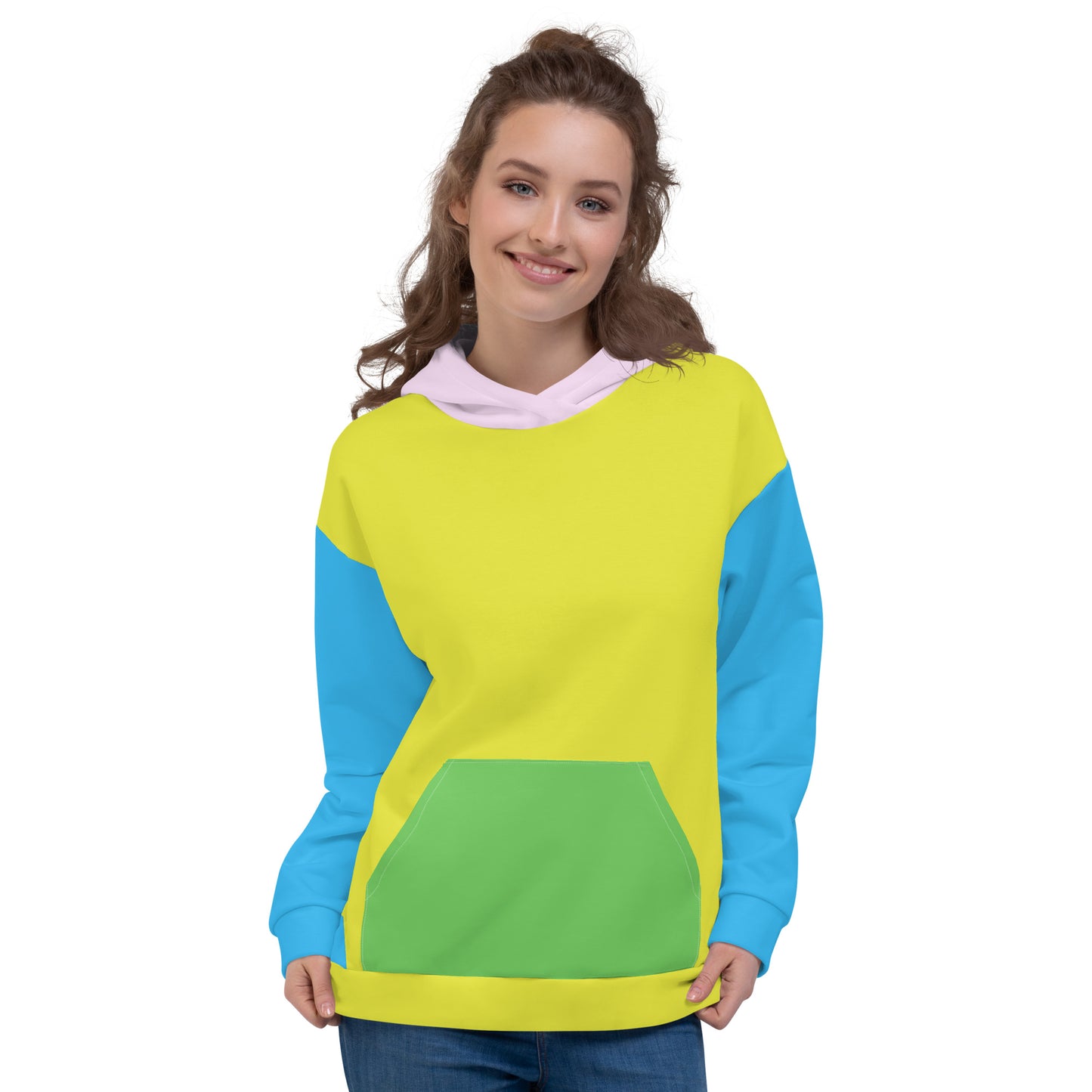 Colour Block Hoodie