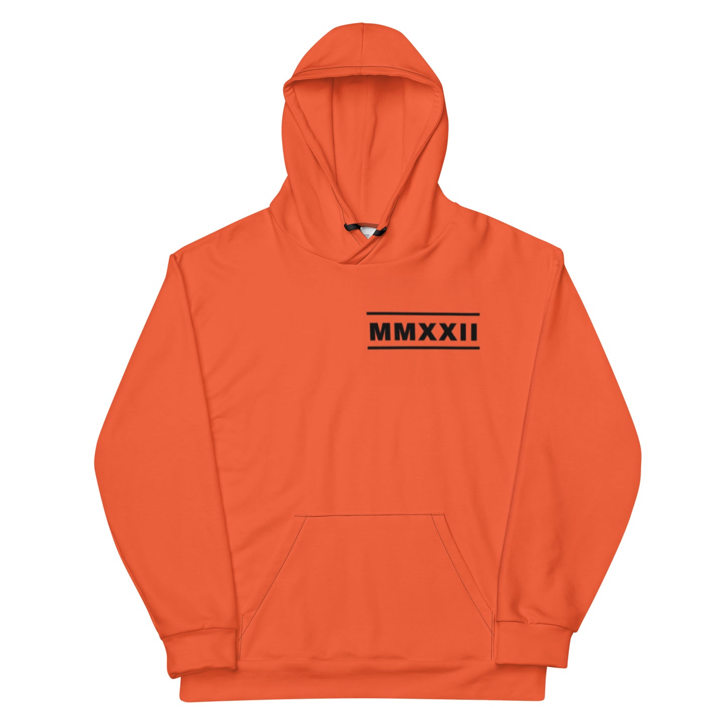 Orange orbiting sun Hoodie