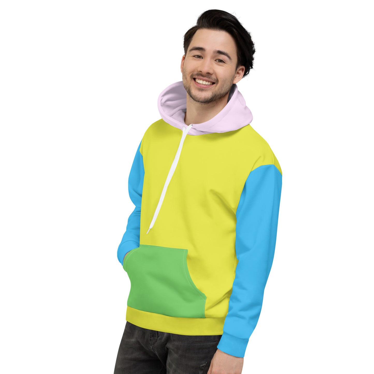 Colour Block Hoodie