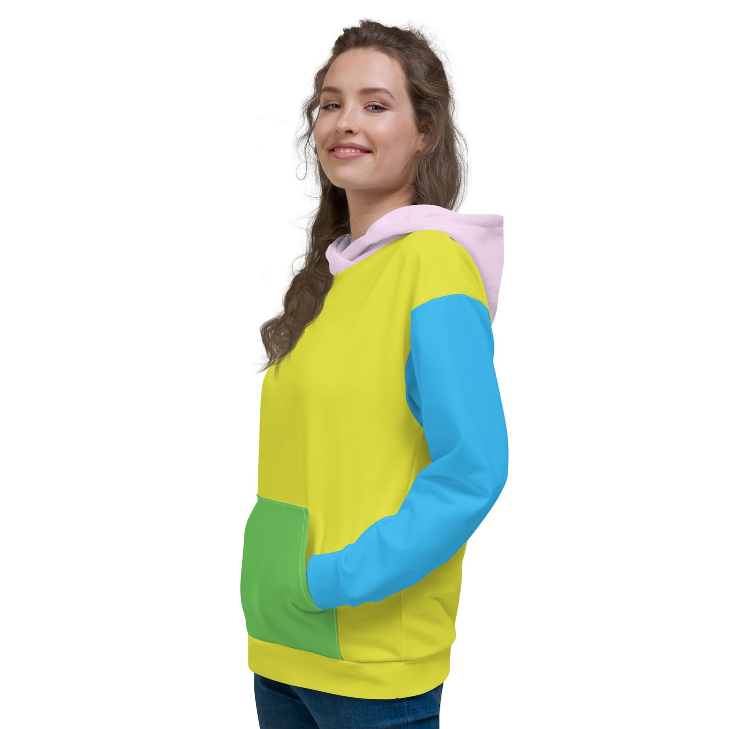 Colour Block Hoodie