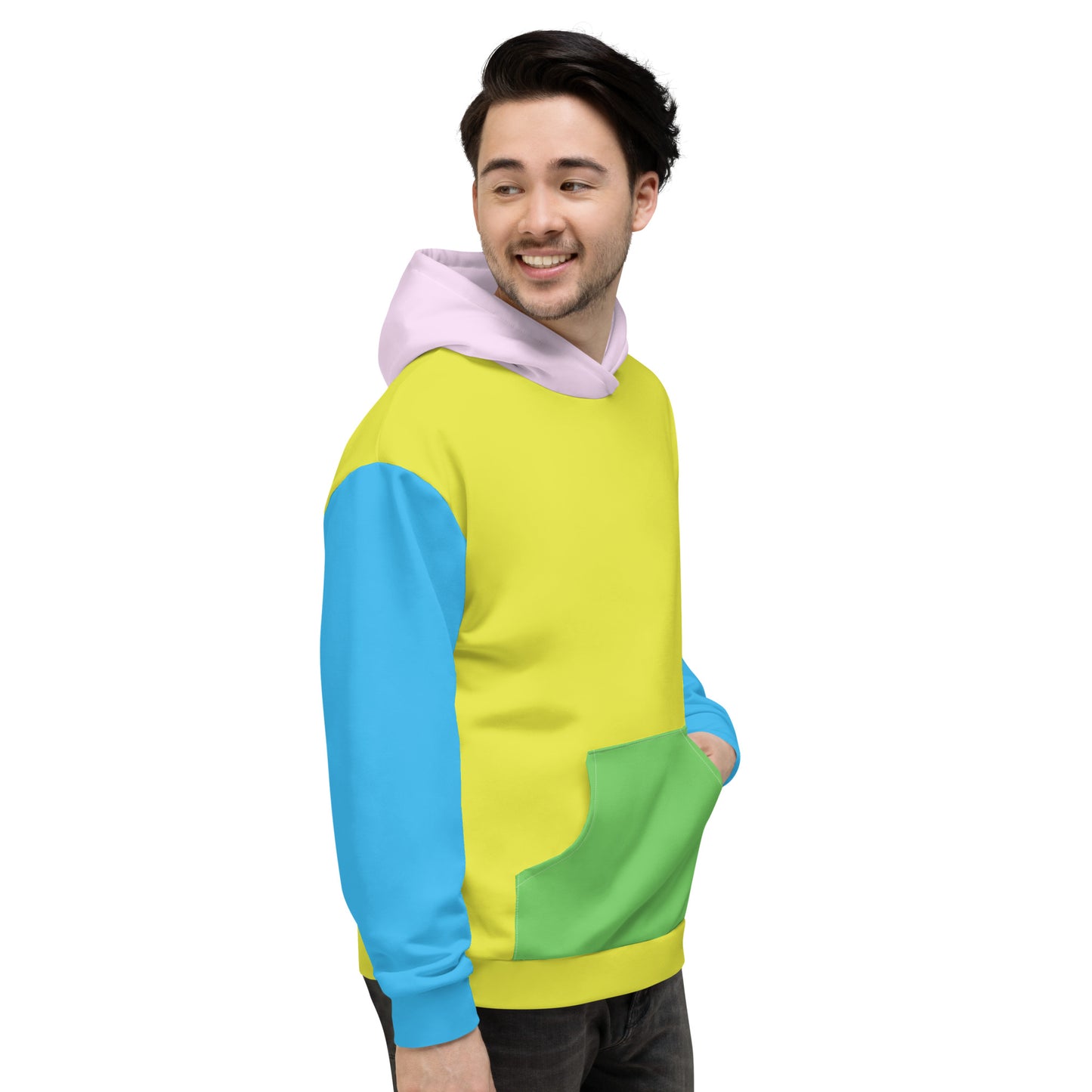 Colour Block Hoodie