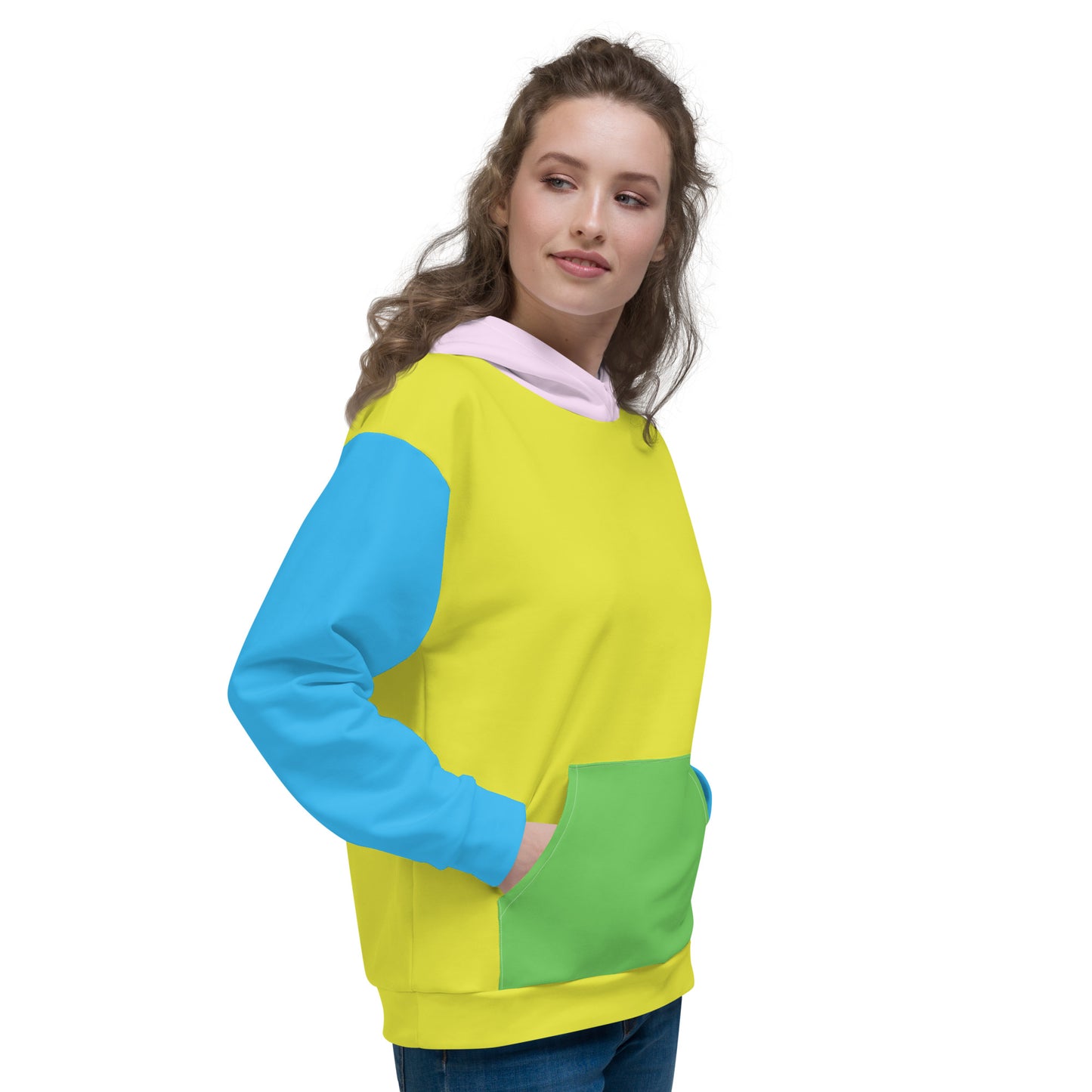 Colour Block Hoodie