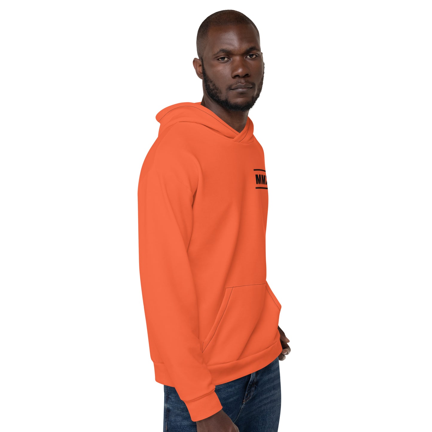 Orange orbiting sun Hoodie