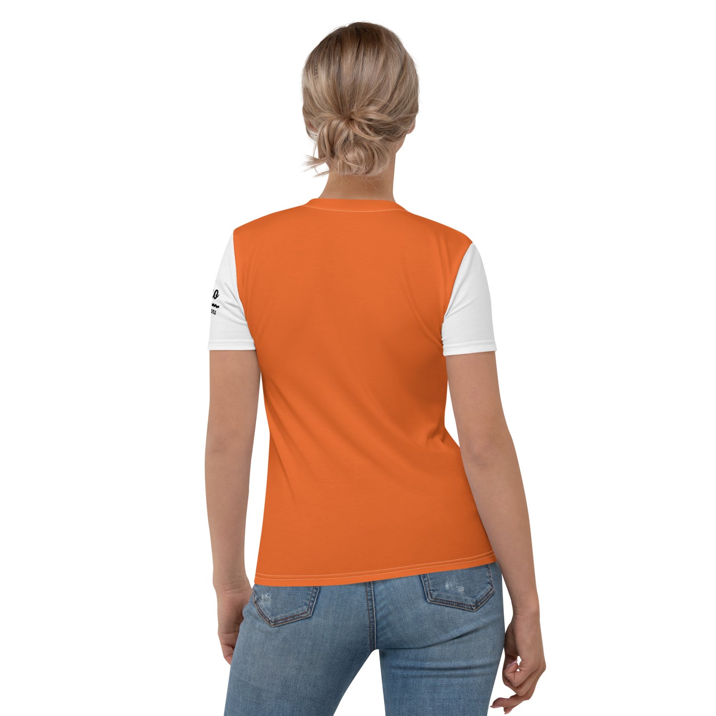 Orange & White T-shirt